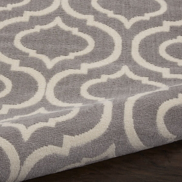 Nourison Jubilant Jub19 Grey Rugs - Nourison - 99446479723