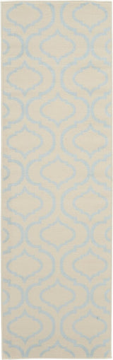 Nourison Jubilant Jub19 Ivory / Blue Rugs - Nourison - 99446479808