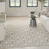 Nourison Jubilant Jub19 Ivory Green Rug - Nourison - 99446935496