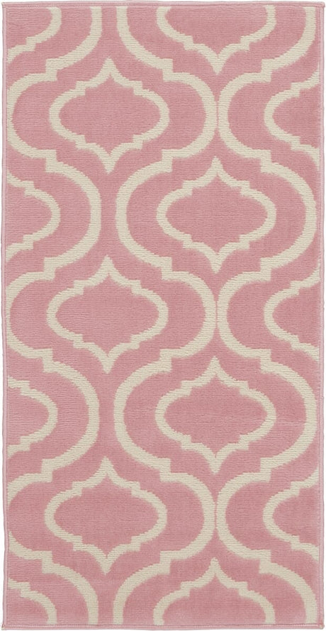 Nourison Jubilant Jub19 Pink Rugs - Nourison - 99446479891