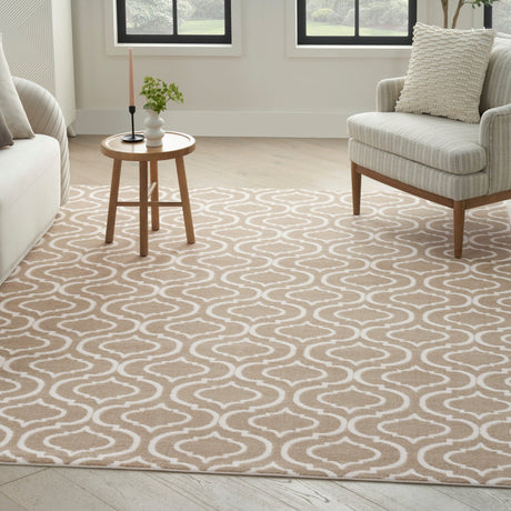 Nourison Jubilant Jub19 Taupe Rug - Nourison - 99446935571