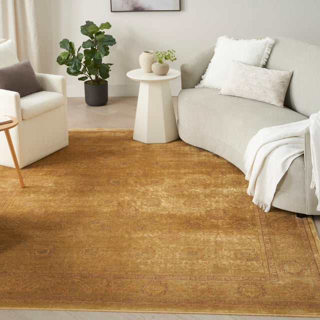 Nourison Luxurious Lrs02 Gold Rug - Nourison - 99446958068