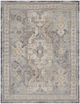 Nourison Lynx Lnx01 Ivory Charcoal Rug - Nourison - 99446082619