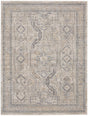 Nourison Lynx Lnx01 Ivory/Grey/Blue Rug - Nourison - 99446082169