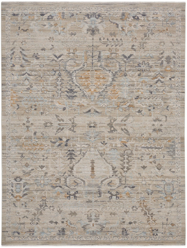 Nourison Lynx Lnx02 Ivory Taupe Rug - Nourison - 99446083227