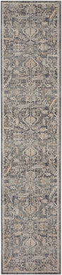 Nourison Lynx Lnx02 Navy Multicolor Rug - Nourison - 99446085405