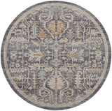 Nourison Lynx Lnx02 Navy Multicolor Rug - Nourison - 99446085580