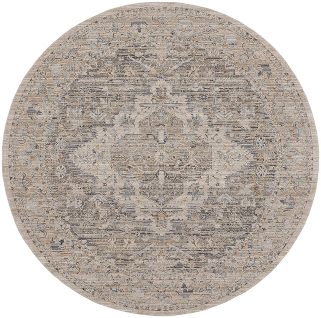 Nourison Lynx Lnx04 Ivory Taupe Rug - Nourison - 99446086310