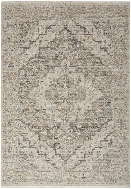 Nourison Lynx Lnx04 Ivory Taupe Rug - Nourison - 99446086327