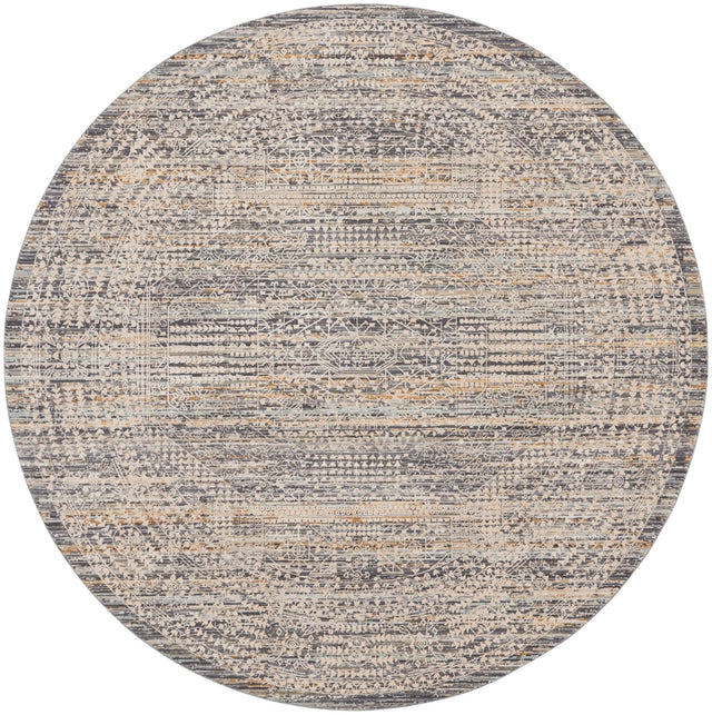 Nourison Lynx Lnx05 Ivory Slate Rug - Nourison - 99446086600