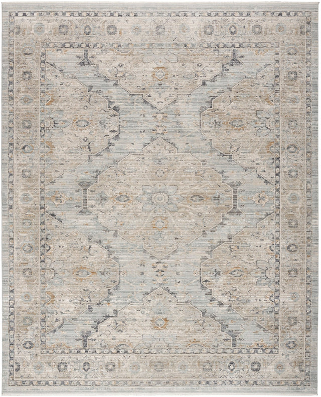 Nourison Lynx Lnx07 Light Blue Rug - Nourison - 99446915108