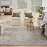 Nourison Lynx Lnx07 Light Blue Rug - Nourison - 99446915115