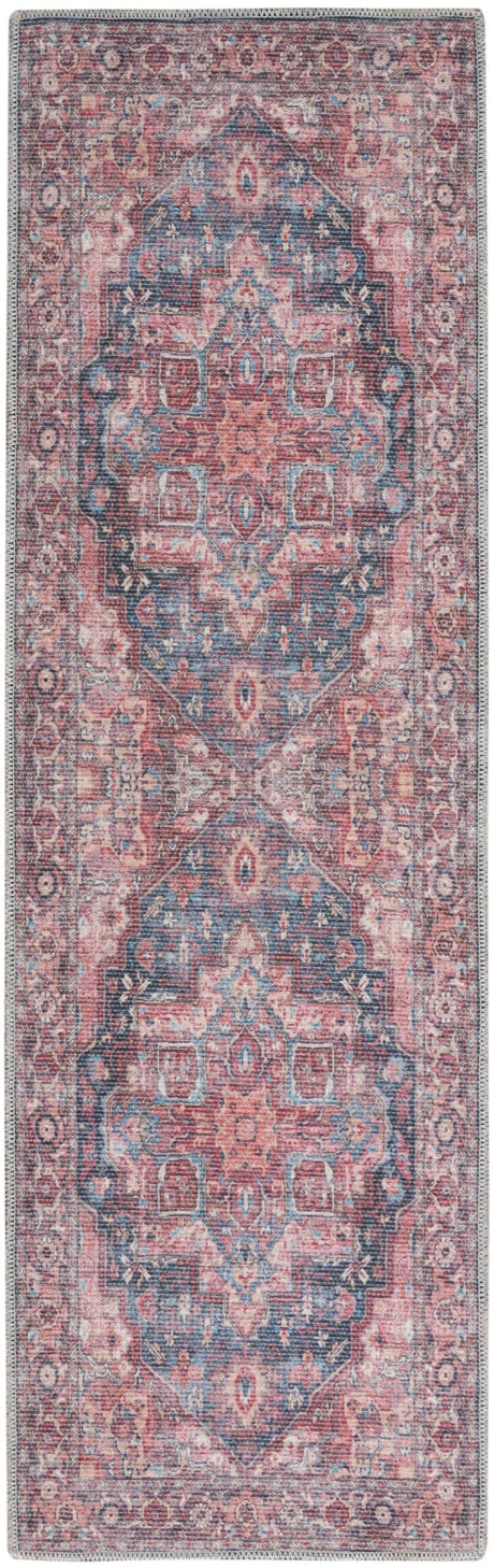 Nourison Machine Washable Nicole Curtis Series 1 Sr101 Multicolor Rug - Nourison - 99446871862