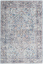 Nourison Machine Washable Nicole Curtis Series 1 Sr104 Light Grey/Blue Rug - Nourison - 99446887603