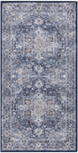 Nourison Machine Washable Series 1 X Nicole Curtis Sr101 Ivory Navy Rug - Nourison - 99446927231