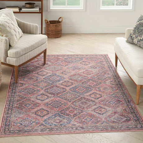 Nourison Machine Washable Series 1 X Nicole Curtis Sr103 Multicolor Rug - Nourison - 99446164636