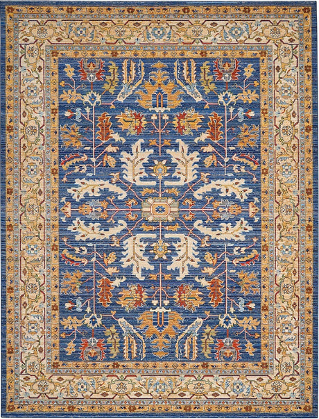 Nourison Majestic Mst02 Denim Blue Rugs - Nourison - 99446713094