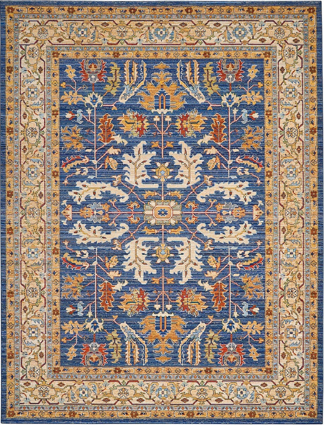 Nourison Majestic Mst02 Denim Blue Rugs - Nourison - 99446713094