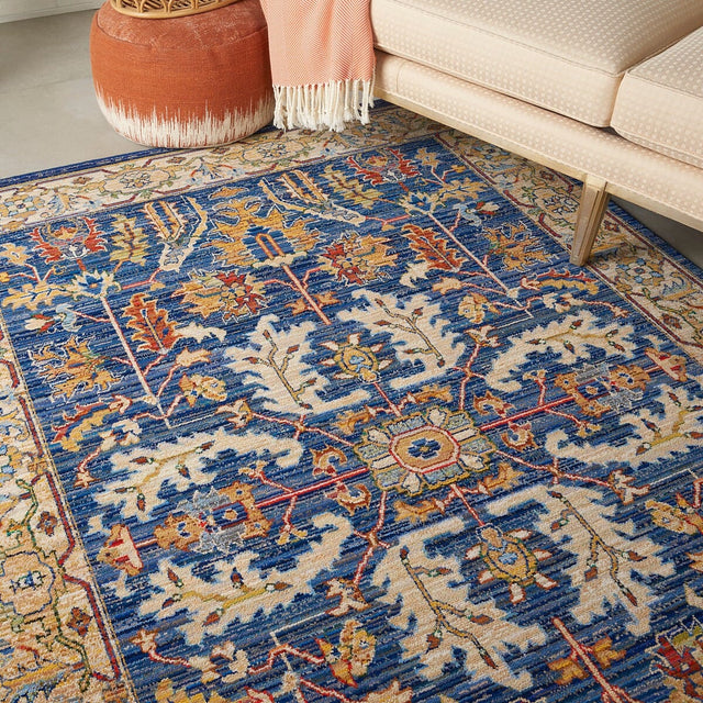 Nourison Majestic Mst02 Denim Blue Rugs - Nourison - 99446713094