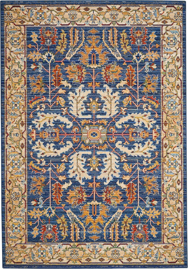 Nourison Majestic Mst02 Denim Blue Rugs - Nourison - 99446713094