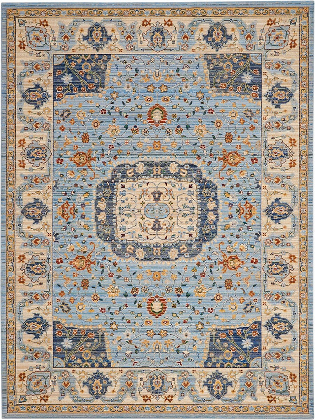 Nourison Majestic Mst03 Light Blue Rugs - Nourison - 99446713414