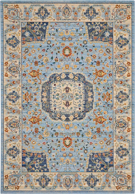 Nourison Majestic Mst03 Light Blue Rugs - Nourison - 99446713414