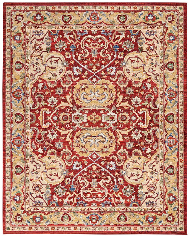 Nourison Majestic Mst04 Red Rugs - Nourison - 99446713445