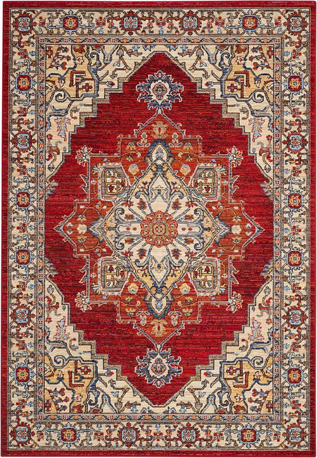 Nourison Majestic Mst05 Red Rugs - Nourison - 99446713520