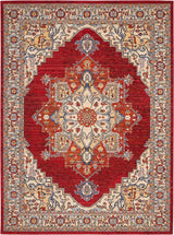 Nourison Majestic Mst05 Red Rugs - Nourison - 99446713520