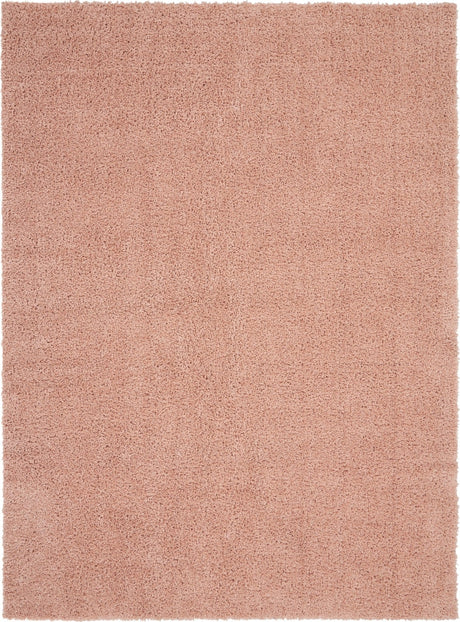 Nourison Malibu Shag Msg01 Blush Rug - Nourison - 99446760708