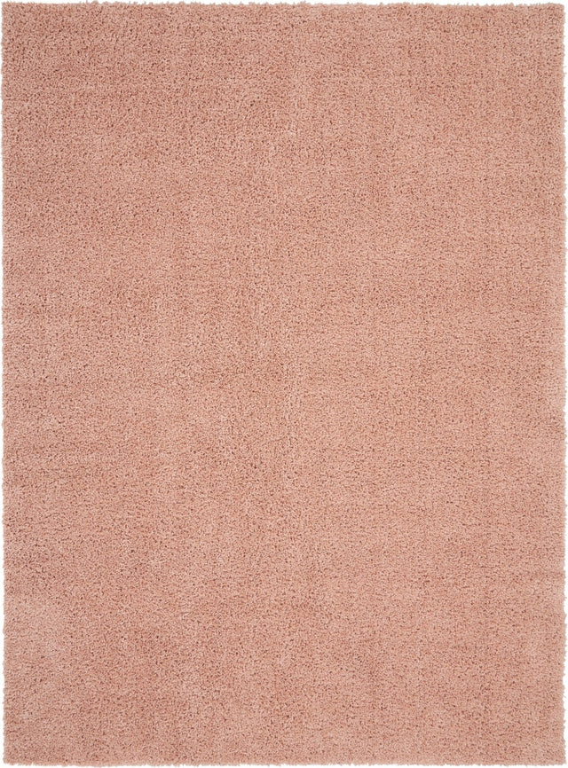 Nourison Malibu Shag Msg01 Blush Rug - Nourison - 99446760708