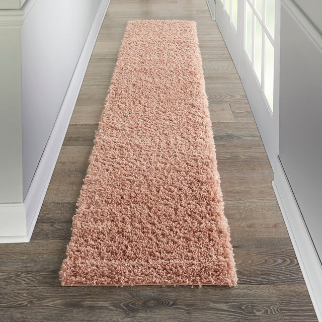 Nourison Malibu Shag Msg01 Blush Rug - Nourison - 99446760708