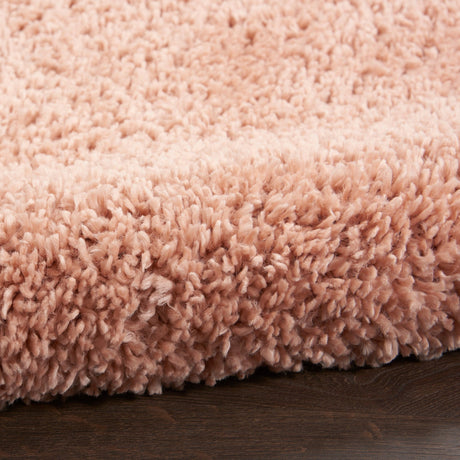 Nourison Malibu Shag Msg01 Blush Rug - Nourison - 99446760722