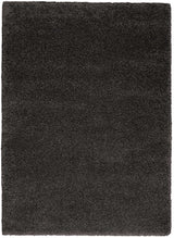 Nourison Malibu Shag Msg01 Dark Grey Rugs - Nourison - 99446397621