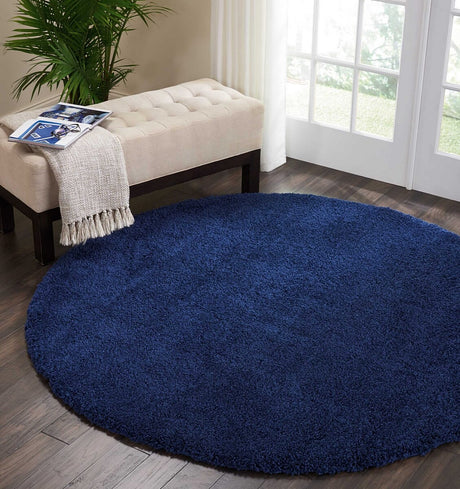 Nourison Malibu Shag Msg01 Navy Rugs - Nourison - 99446398321