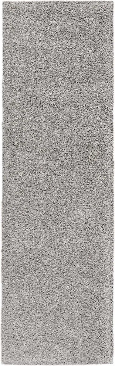 Nourison Malibu Shag Msg01 Silver Grey Rugs - Nourison - 99446397409