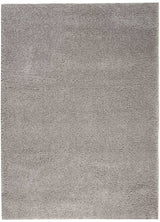 Nourison Malibu Shag Msg01 Silver Grey Rugs - Nourison - 99446397423