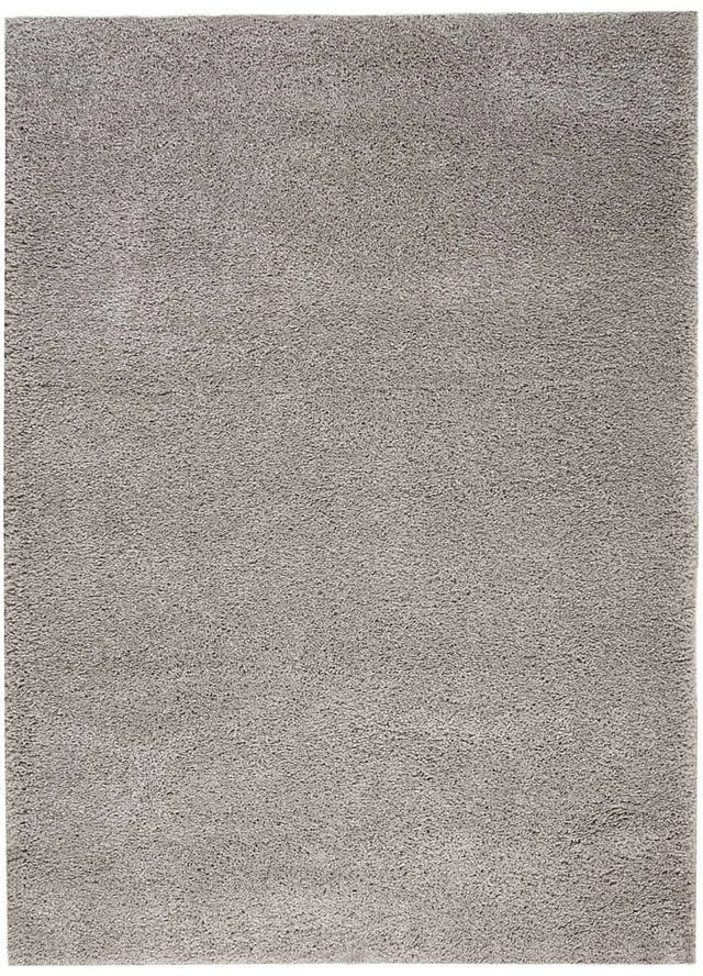 Nourison Malibu Shag Msg01 Silver Grey Rugs - Nourison - 99446397423