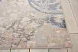 Nourison Maxell Mae10 Ivory / Blue Rugs - Nourison - 34373