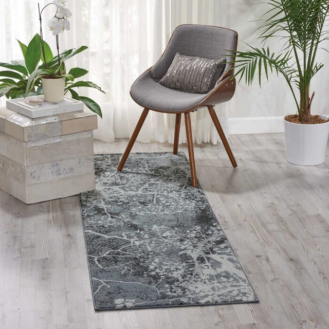 Nourison Maxell Mae11 Grey Rugs - Nourison - 36230