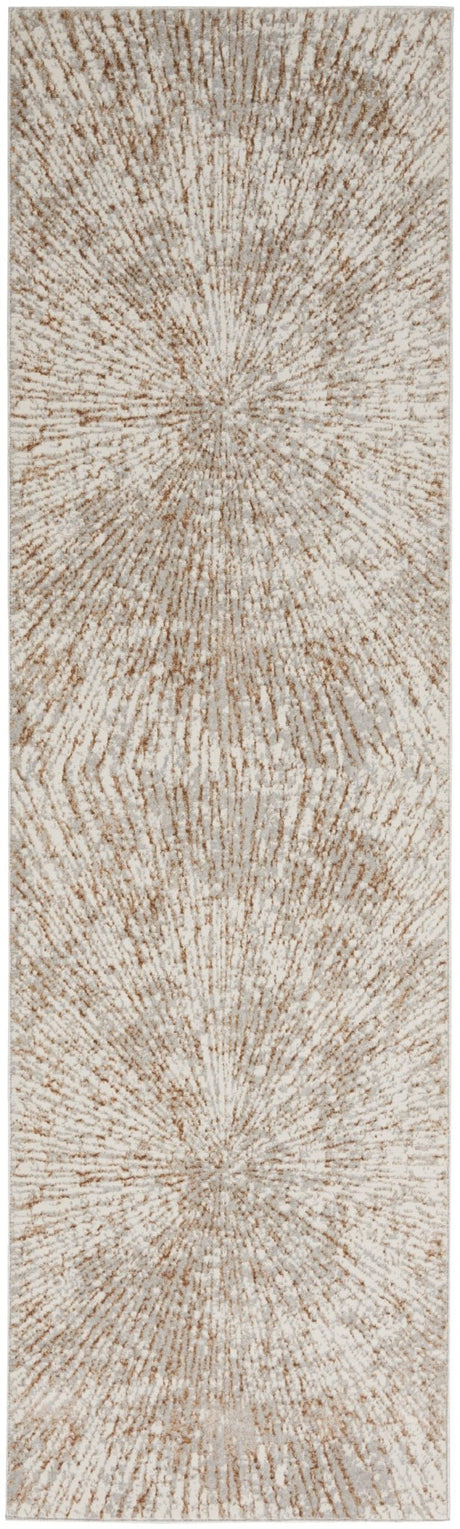 Nourison Metallic Mtl01 Grey Mocha Rugs - Nourison - 99446852892