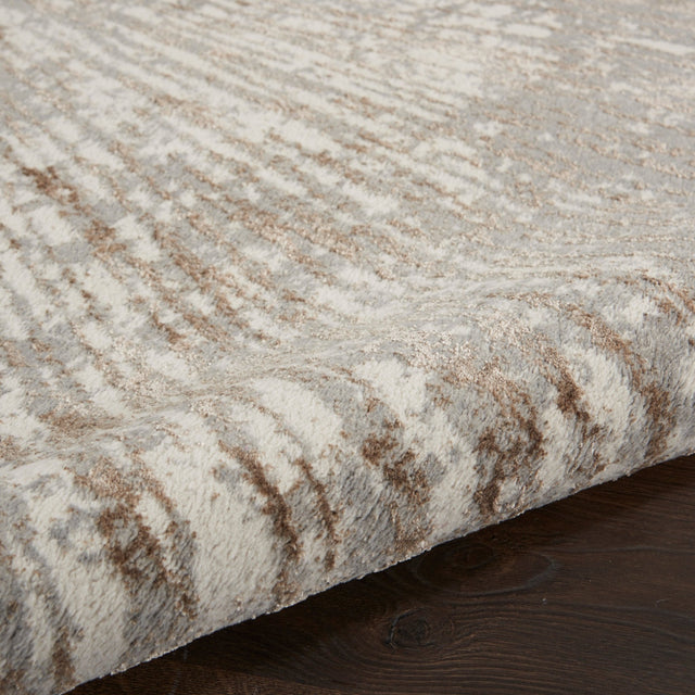 Nourison Metallic Mtl01 Grey Mocha Rugs - Nourison - 99446852892