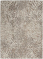 Nourison Metallic Mtl01 Grey Mocha Rugs - Nourison - 99446852939