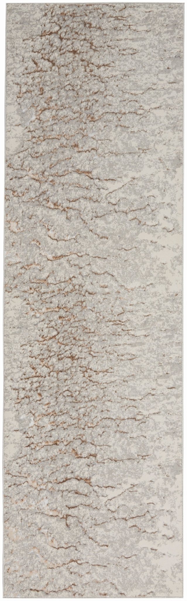 Nourison Metallic Mtl02 Grey Mocha Rugs - Nourison - 99446852960