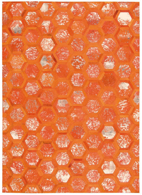 Nourison Michael Amini City Chic Ma100 Tangerine Rugs - Nourison - 20960