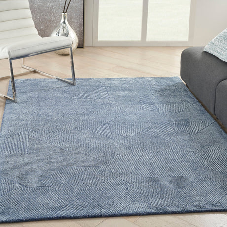 Nourison Michael Amini Ma30 Star Smr01 Blue Rug - Nourison - 99446881137