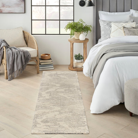 Nourison Michael Amini Ma30 Star Smr02 Ivory/Grey Rug - Nourison - 99446881236