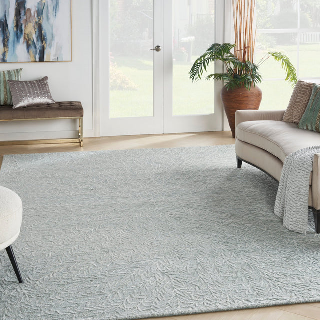 Nourison Michael Amini Ma30 Star Smr03 Light Blue Rug - Nourison - 99446881755