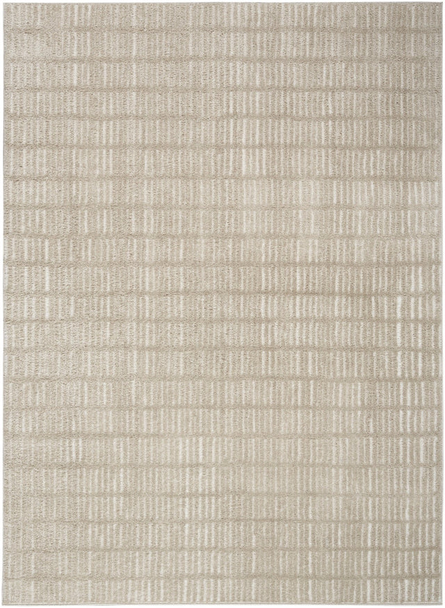 Nourison Modern Comfort Mnc03 Grey Ivory Rug - Nourison - 99446923073