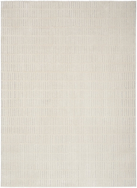 Nourison Modern Comfort Mnc03 Ivory Grey Rug - Nourison - 99446923172